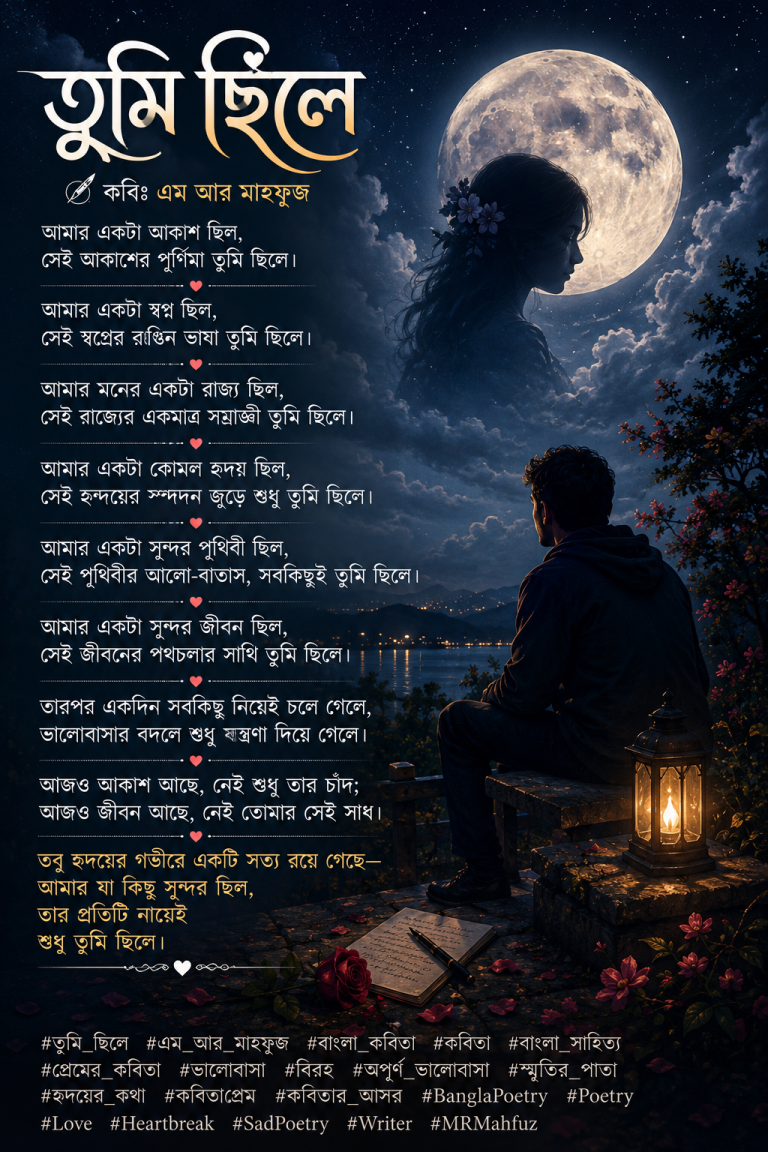 তুমি ছিলে
