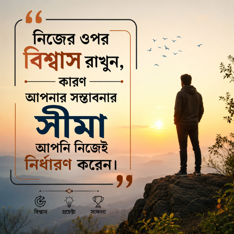 নিজের ওপর বিশ্বাস রাখুন