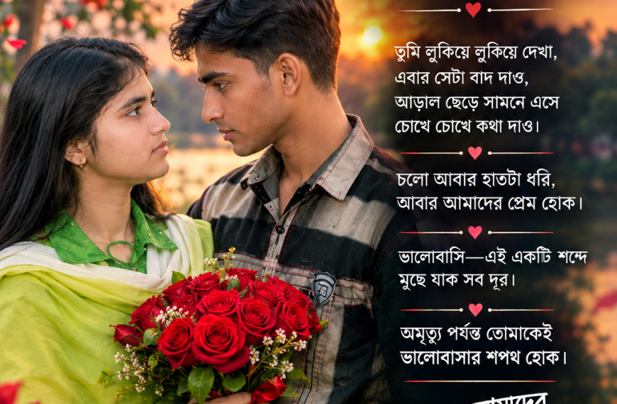 আবার আমাদের প্রেম হোক